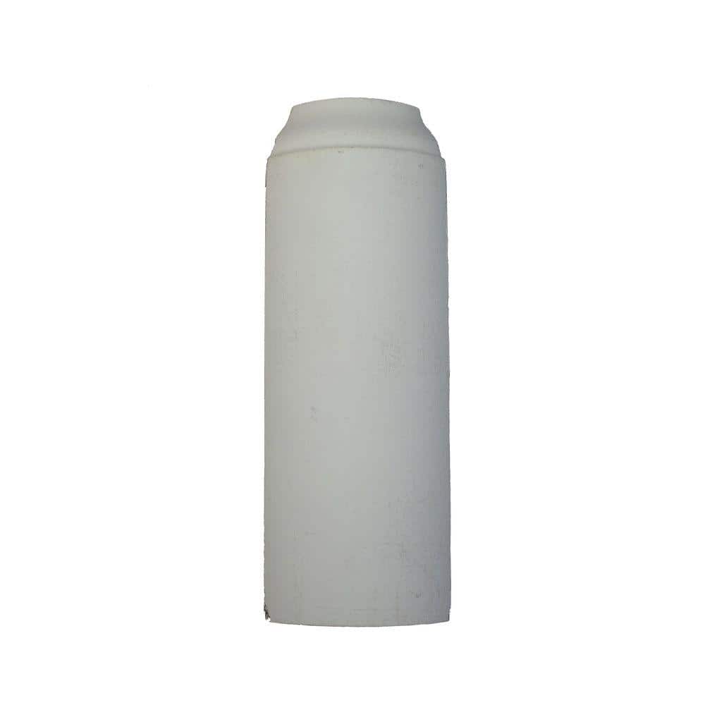 Unbranded LWM 623 9/16 in. x 1-3/4 in. x 3-1/4 in. MDF Primed Radius Base Outside Corner Molding (2)