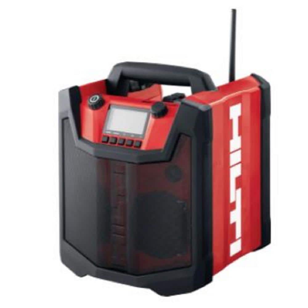 Hilti 22-Volt NURON Lithium-Ion R 6 AM/FM Bluetooth Radio w/USB charger (Tool-Only) (1)