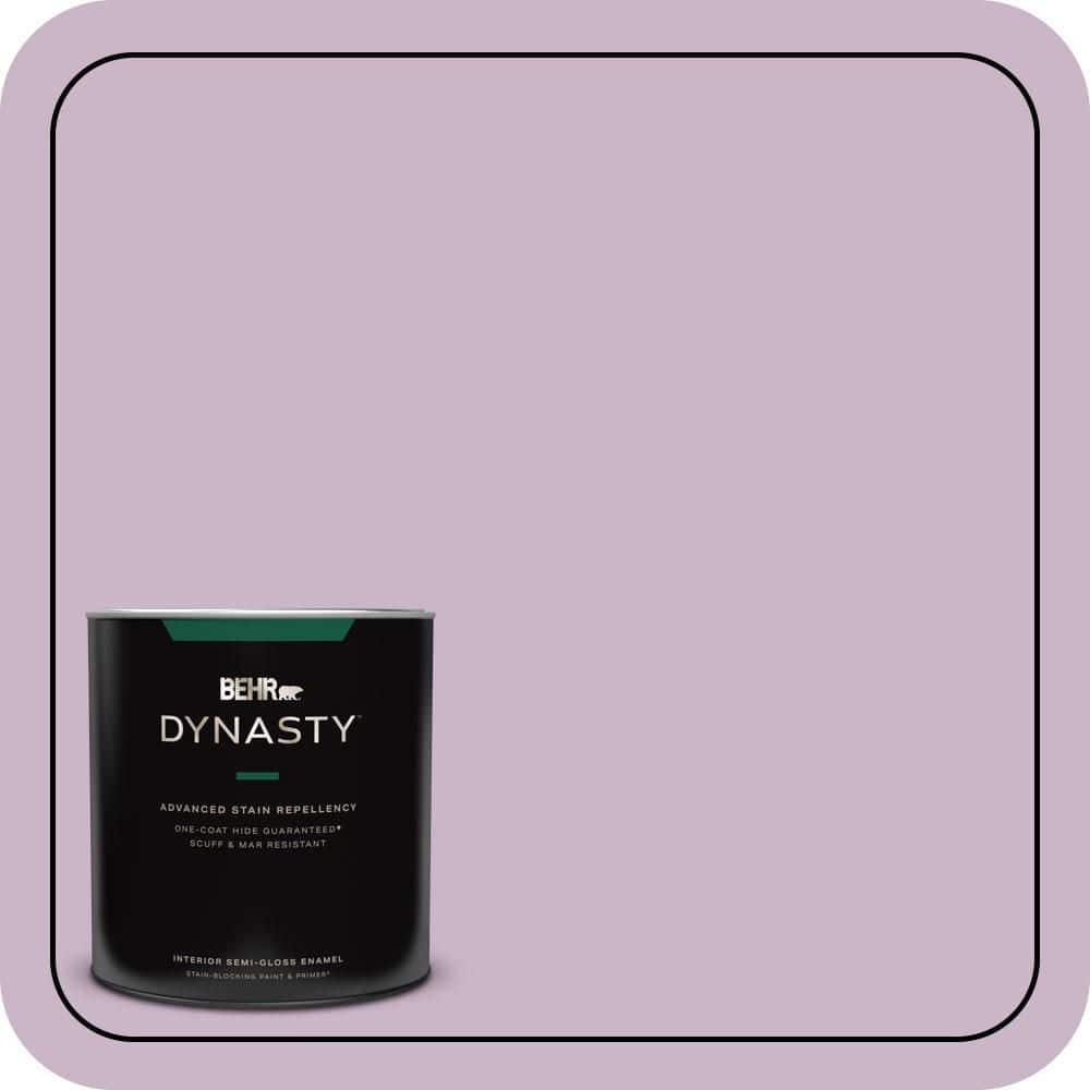 BEHR DYNASTY 1 qt. #670D-4 Ballad Semi-Gloss Enamel Interior Stain-Blocking Paint & Primer
