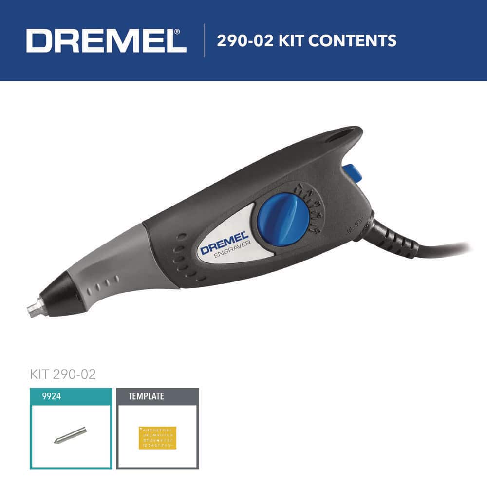 Dremel Electric Engraver Tool for Metal, Glass and Wood Corded Rotary Tool (2)