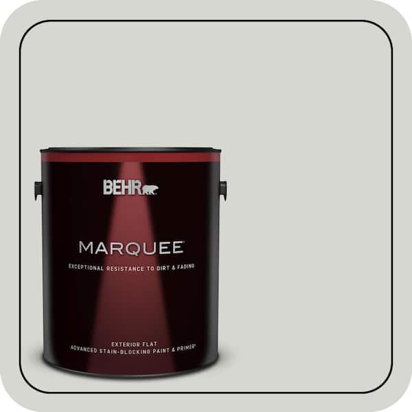 BEHR MARQUEE 1 gal. #N380-1 Mortar Flat Exterior Paint & Primer (2)