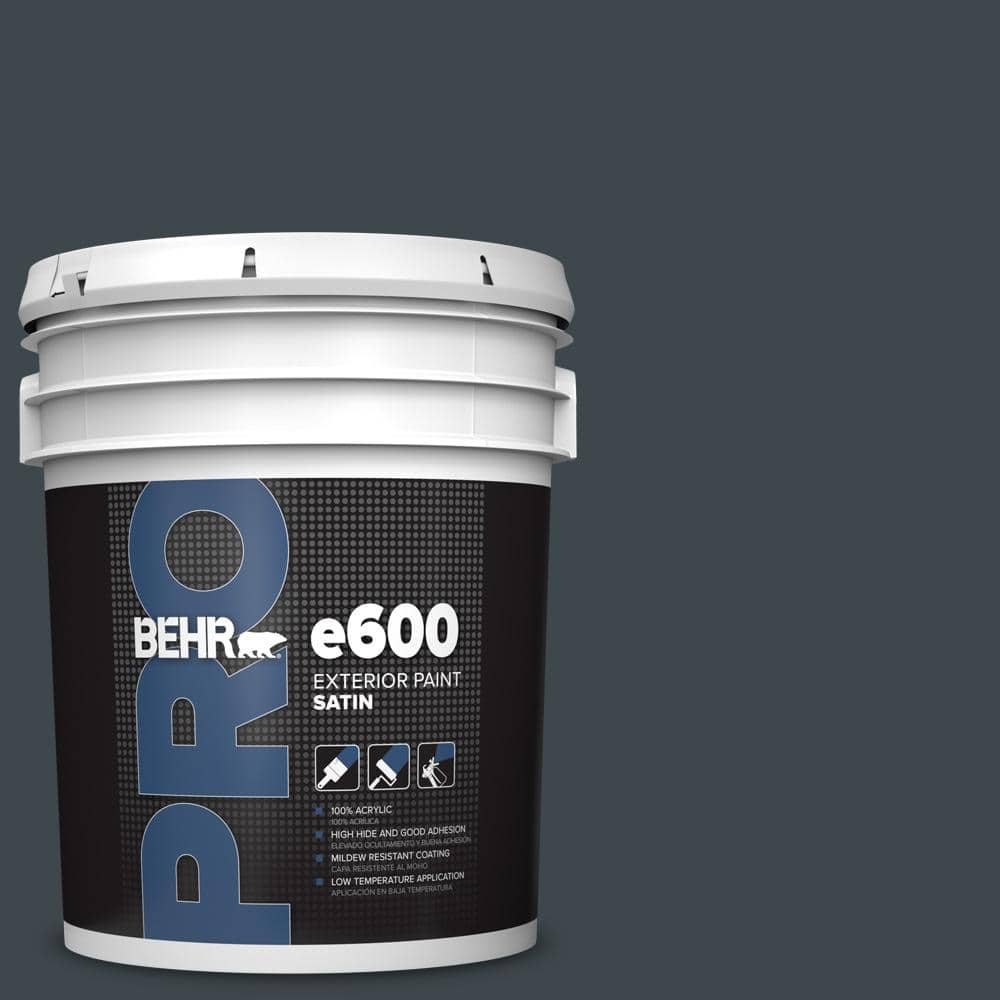 BEHR PRO 5 gal. #PPU25-23 Winter Way Satin Exterior Paint