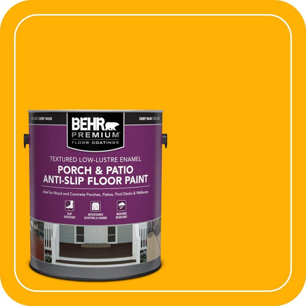 BEHR PREMIUM #S-G-350 Low-Lustre Enamel Interior/Exterior Porch and Patio Floor Paint (1)