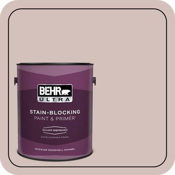 BEHR PREMIUM PLUS #710A-3 Sweet Breeze Flat Interior/Exterior Paint & Primer Color Sample (3)