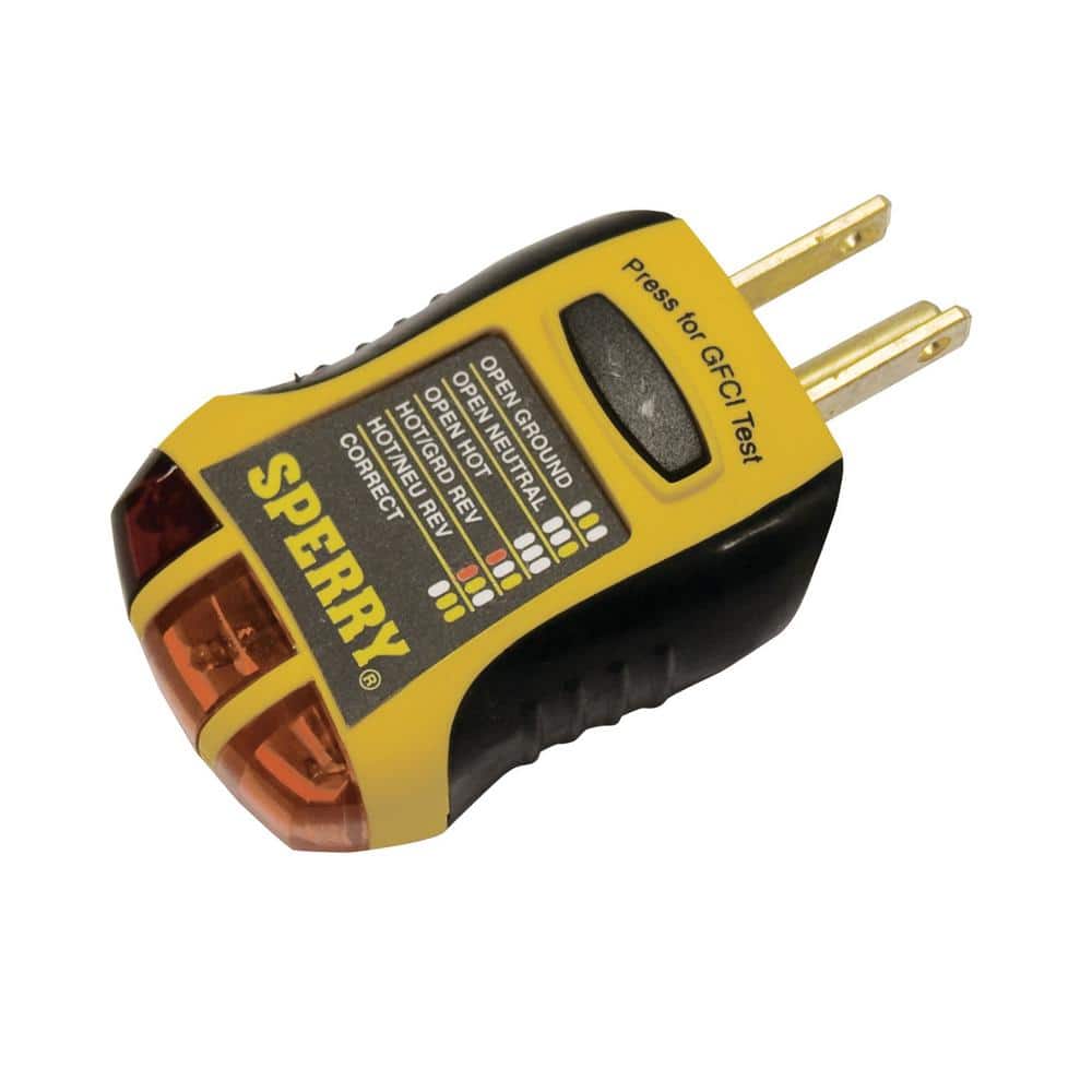 Sperry GFCI Outlet Tester