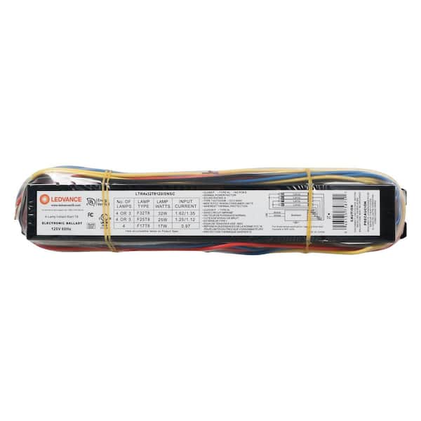 Sylvania 32-Watt 120-Volt 4 Lamp T8 Instant Start High Efficiency Electronic Replacement Ballast