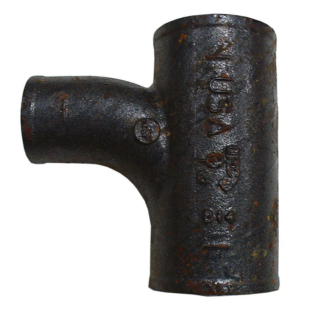 AB and I Foundry 3 in. x 2 in. Cast Iron San Tee (1)