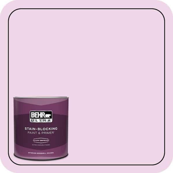 BEHR ULTRA 1 qt. #P110-1 All Made Up Extra Durable Eggshell Enamel Interior Paint & Primer (2)