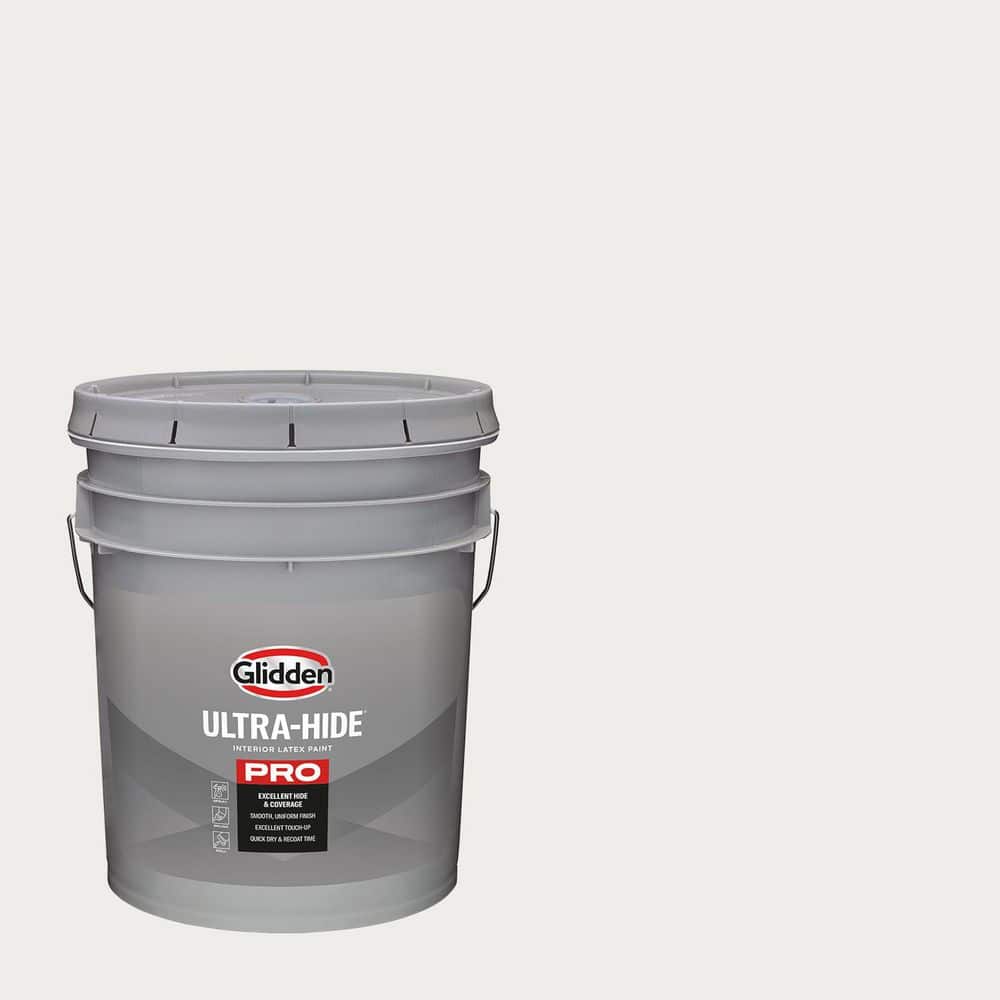 Glidden Ultra-Hide 1 gal. PPG1172-1 Snow Storm Semi-Gloss Interior Paint