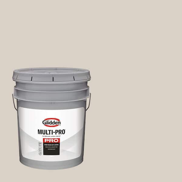 Glidden Multi-Pro 5 gal. PPG14-30 Gray Beige Ultra Flat Interior Paint (2)