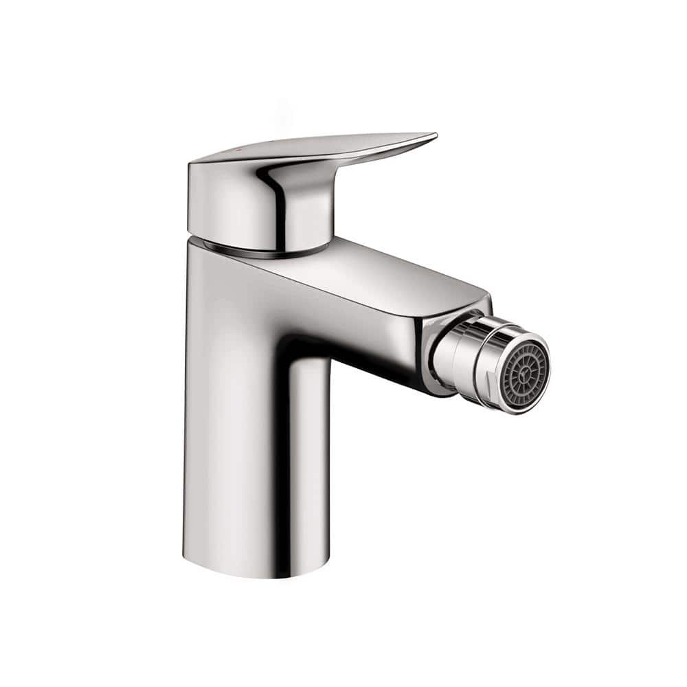 Hansgrohe Logis Single-Handle Bidet Faucet with Drain in Chrome (1)