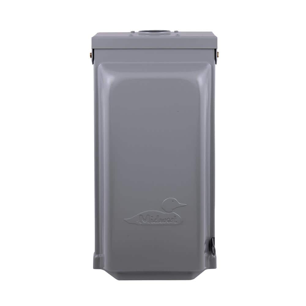 Midwest Electric Products 70 Amp Temporary Power Box with GFCI and 50 Amp Outlet Top Feed (U055GP) (2)