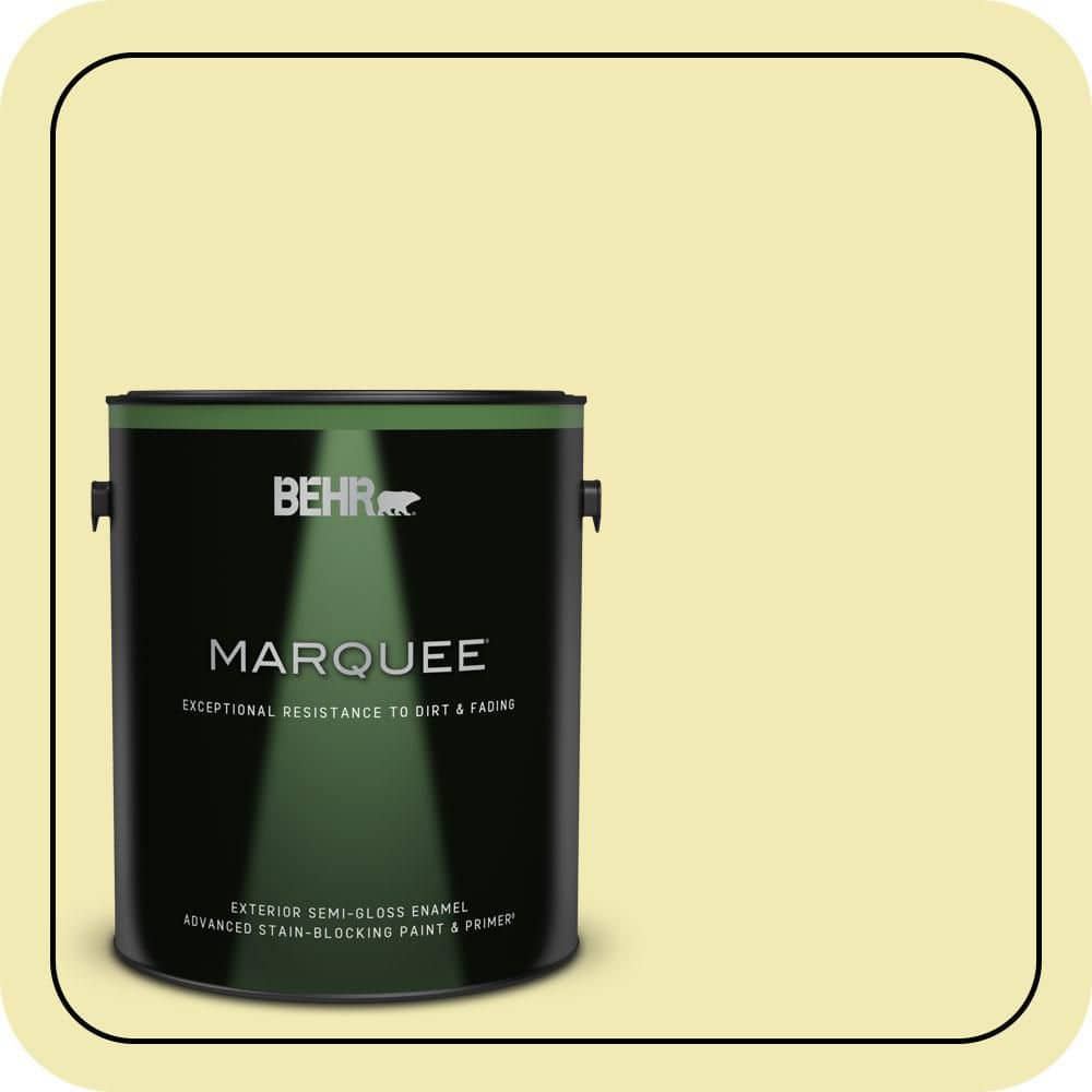BEHR MARQUEE 1 gal. #P340-2 Invigorating Semi-Gloss Enamel Exterior Paint & Primer