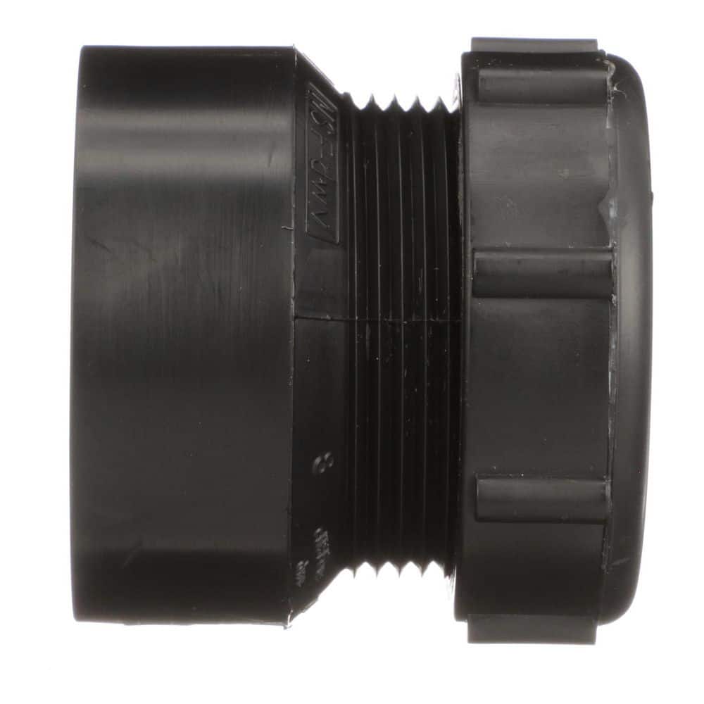 Charlotte Pipe 2 in. ABS DWV Hub x Slip Joint Trap Adapter (3)