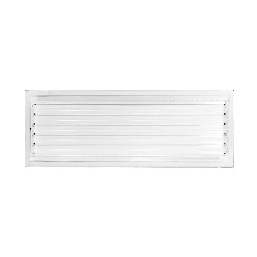 Venti Air 20 in. Wide 8 in. High Adjustable, Single Deflection, Way Supply Register for Duct Opening 20 in. W 8 in. H (4)