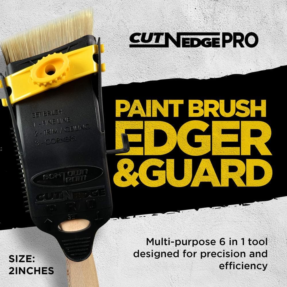 BoxTown Team Cut-N-Edge Pro and 2 in. Brush (2)