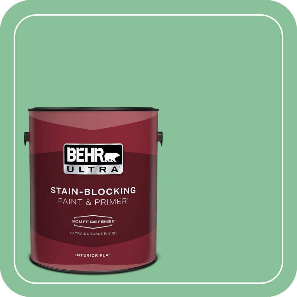 BEHR ULTRA 1 gal. #MQ6-40 Country Weekend Extra Durable Flat Interior Paint & Primer