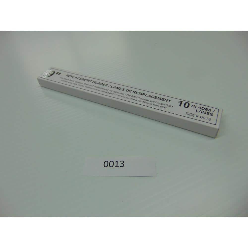 EDDY FLOOR SCRAPER INC 9 in. Blade (Box of 10) (2)