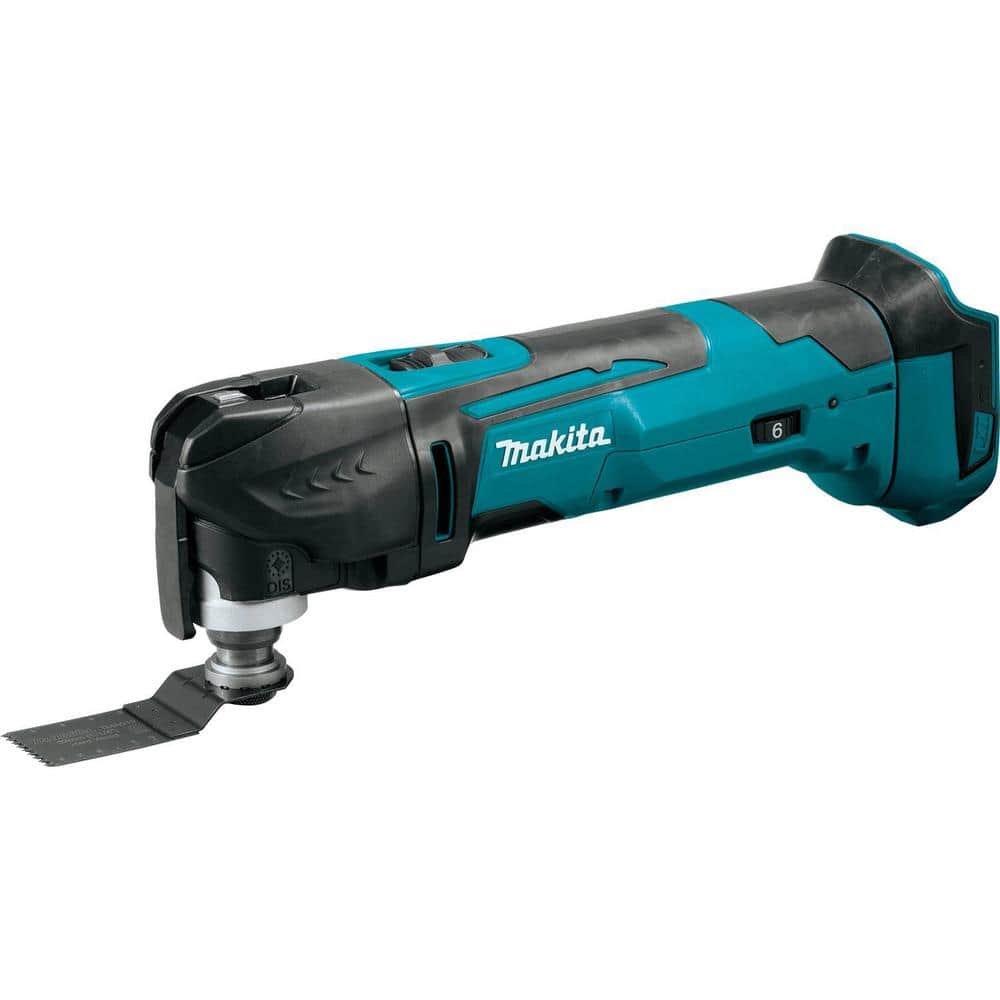 Makita 18V LXT Lithium-Ion Brushless Cordless 6-1/2 in. Circ Saw with 18V LXT Lithium-Ion Variable Speed Oscillating Multi-Tool (2)