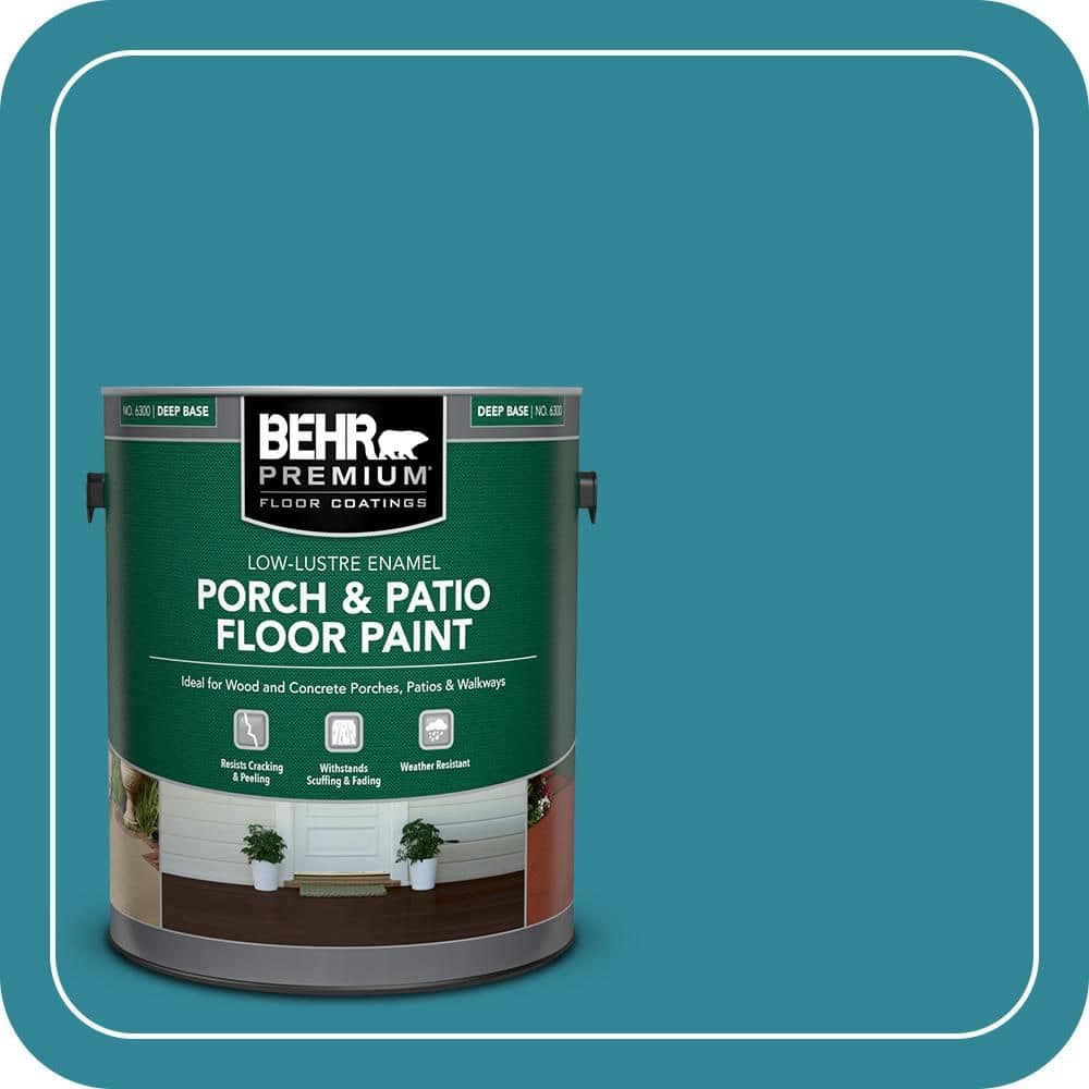 BEHR PREMIUM #M470-6 Textured Low-Lustre Enamel Interior/Exterior Porch and Patio Anti-Slip Floor Paint (1)