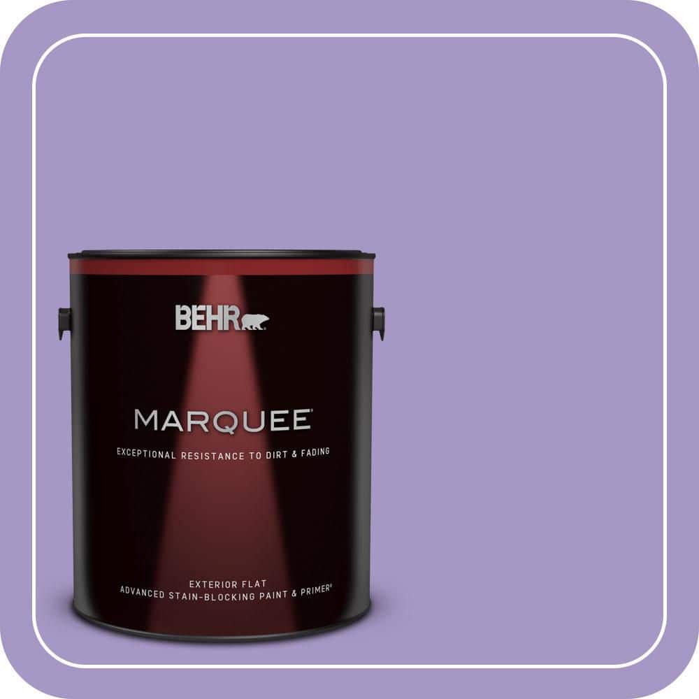 BEHR MARQUEE 1 gal. #640B-5 Bloomsberry Flat Exterior Paint & Primer