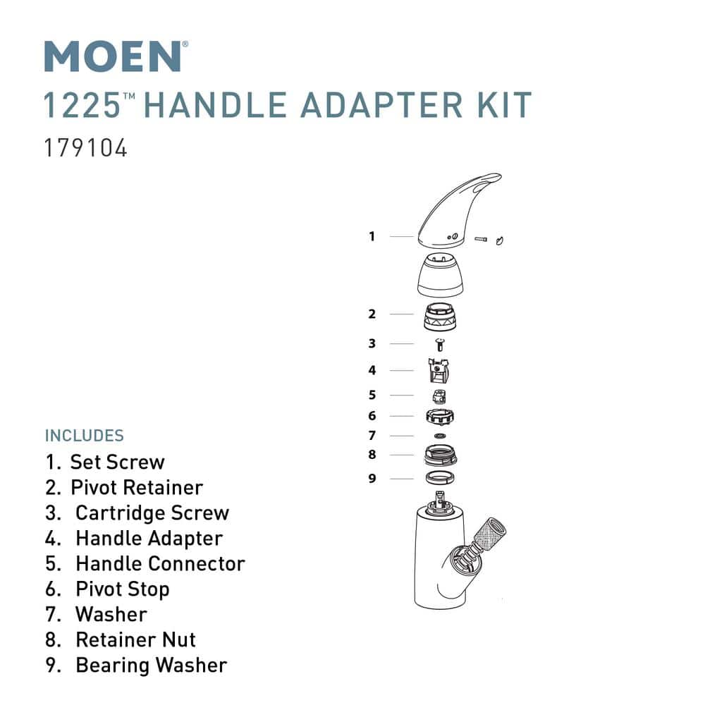 MOEN Kitchen Handle Adapter Kit (2)
