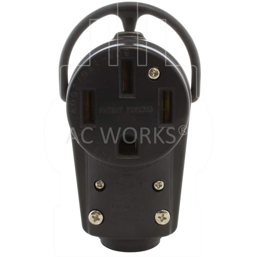 AC WORKS RV/Range/Generator 50 Amp NEMA 14-50R DIY Assembly Connector (3)