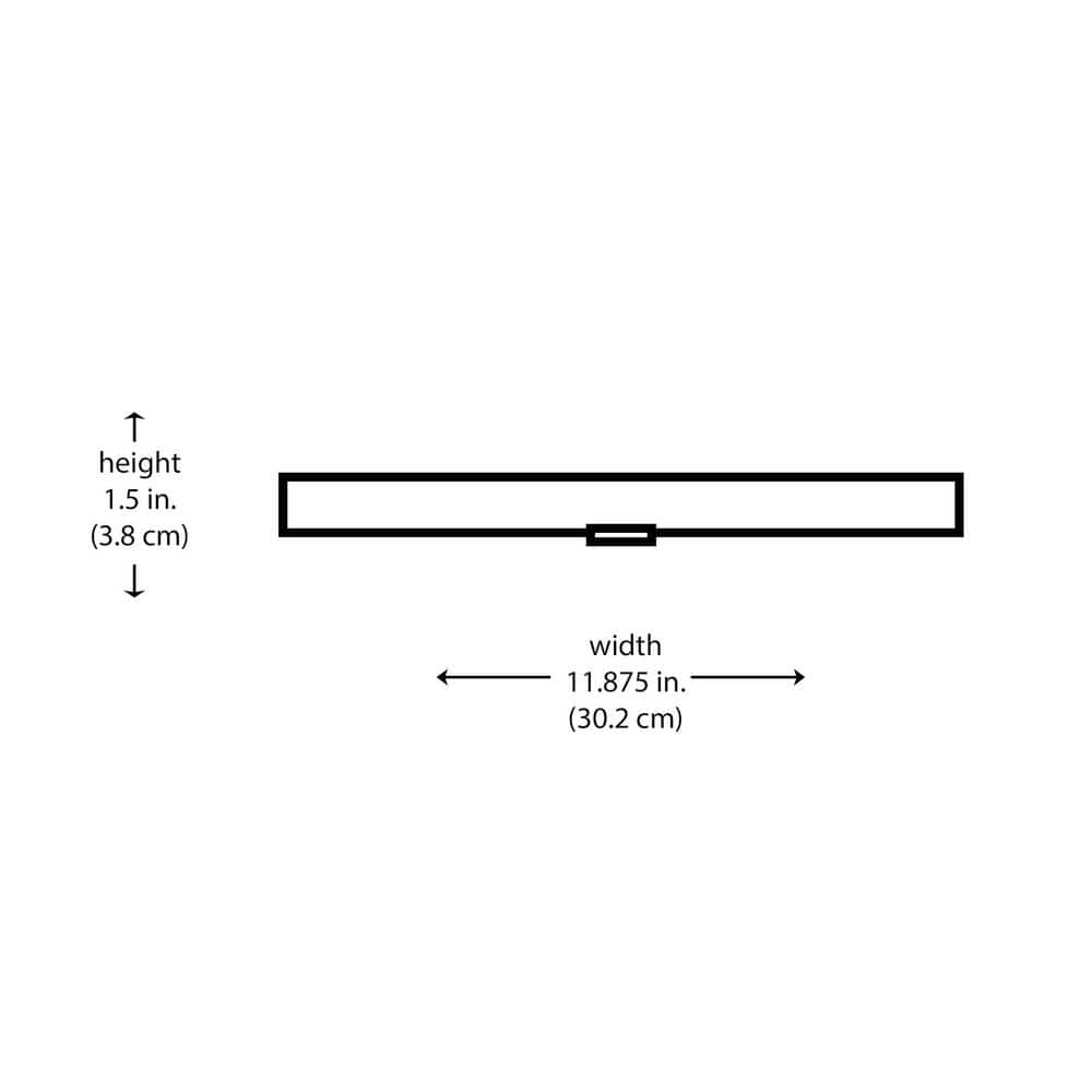 PRIVATE BRAND UNBRANDED 1.5 in. White Frosted Glass Square Replacement Diffuser Shade with 11.875 in. Lip Fitter (3)