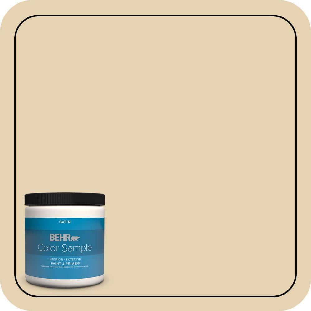 BEHR PREMIUM PLUS #S310-2 Journal White Flat Low Odor & Primer (1)