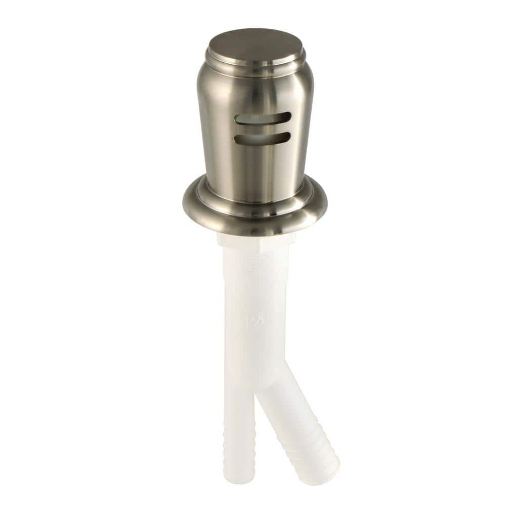 Kingston Brass Trimscape Dishwasher Air Gap in Brushed Nickel