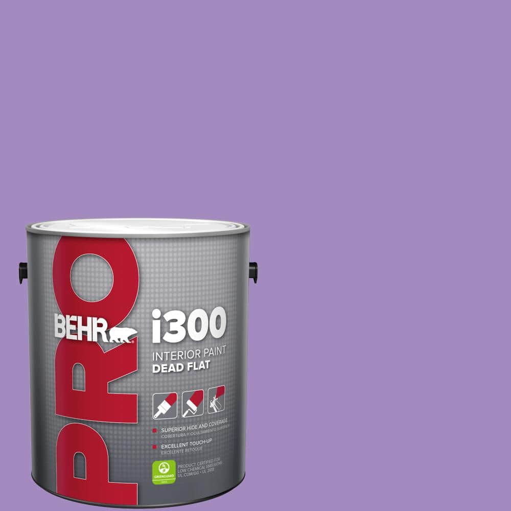 BEHR PRO 1 gal. #P570-4 Classic Bouquet Dead Flat Interior Paint (1)