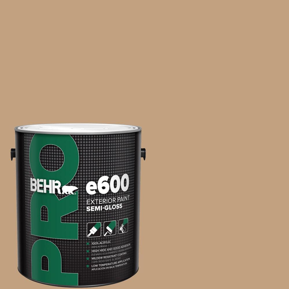 BEHR PRO 1 gal. #S280-4 Real Cork Semi-Gloss Exterior Paint (1)
