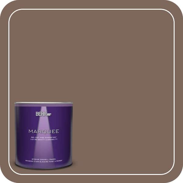 BEHR PREMIUM PLUS #BNC-23 Almond Truffle Interior/Exterior Paint & Primer Color Sample (2)