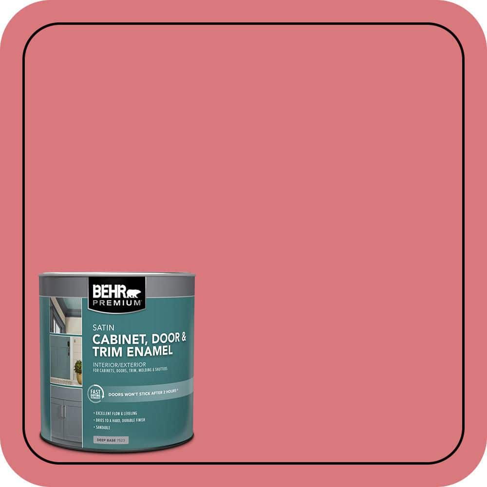 BEHR PREMIUM 1 qt. #P160-4 Juicy Details Satin Enamel Interior/Exterior Cabinet, Door & Trim Paint