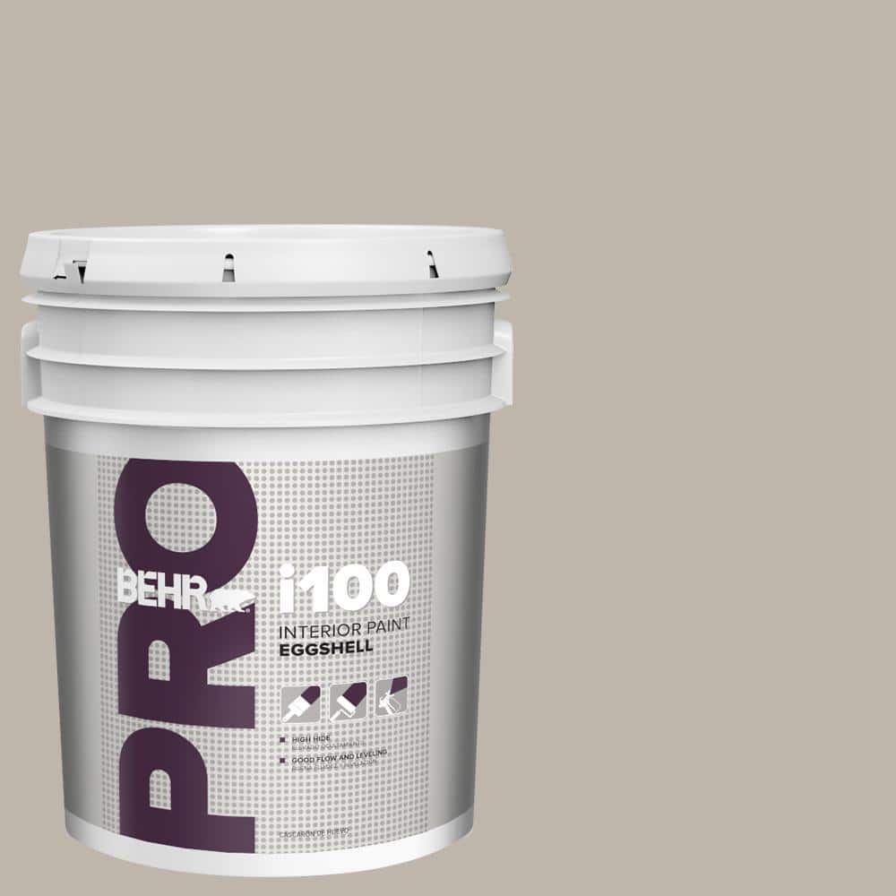 BEHR PRO 5 gal. #HDC-CT-21 Grey Mist Eggshell Interior Paint (1)