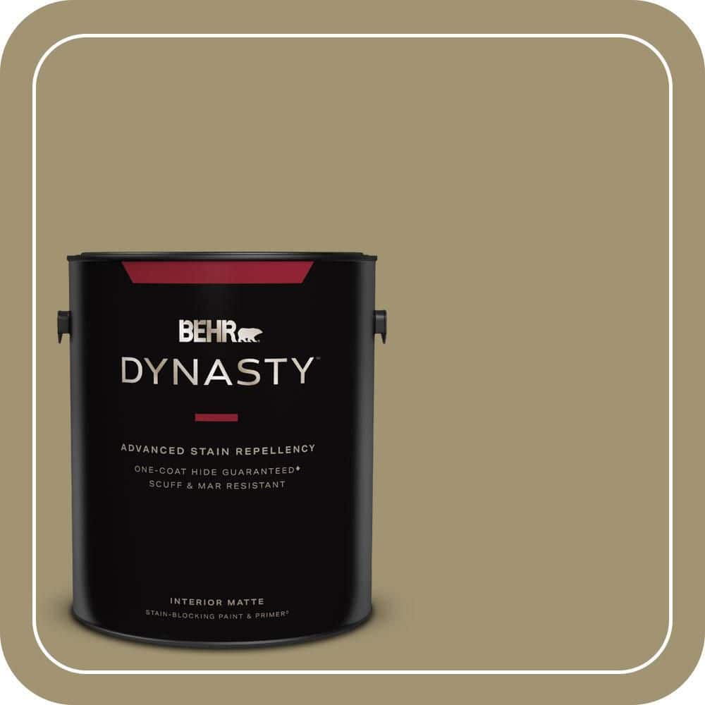 BEHR DYNASTY 1 gal. #PMD-37 Caraway Matte Interior Stain-Blocking Paint & Primer