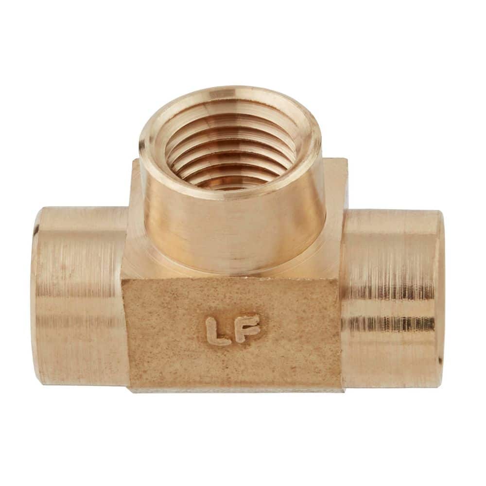 Everbilt 1/4 in. FIP Brass Tee Fitting (3)