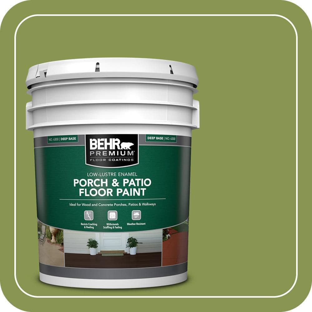 BEHR PREMIUM #M350-6 Low-Lustre Enamel Interior/Exterior Porch and Patio Floor Paint (1)