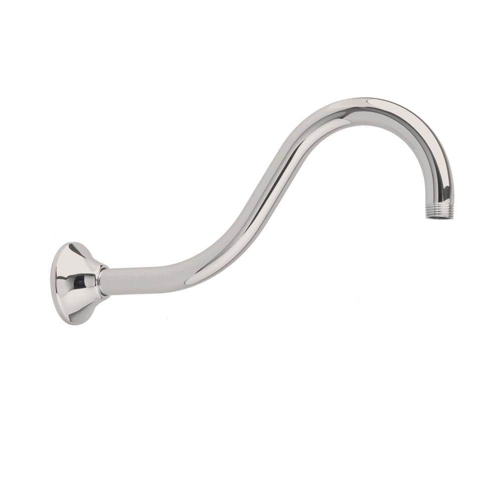 American Standard 12 in. Wall Mount Shepherd's Crook Shower Arm in Brushed Nickel