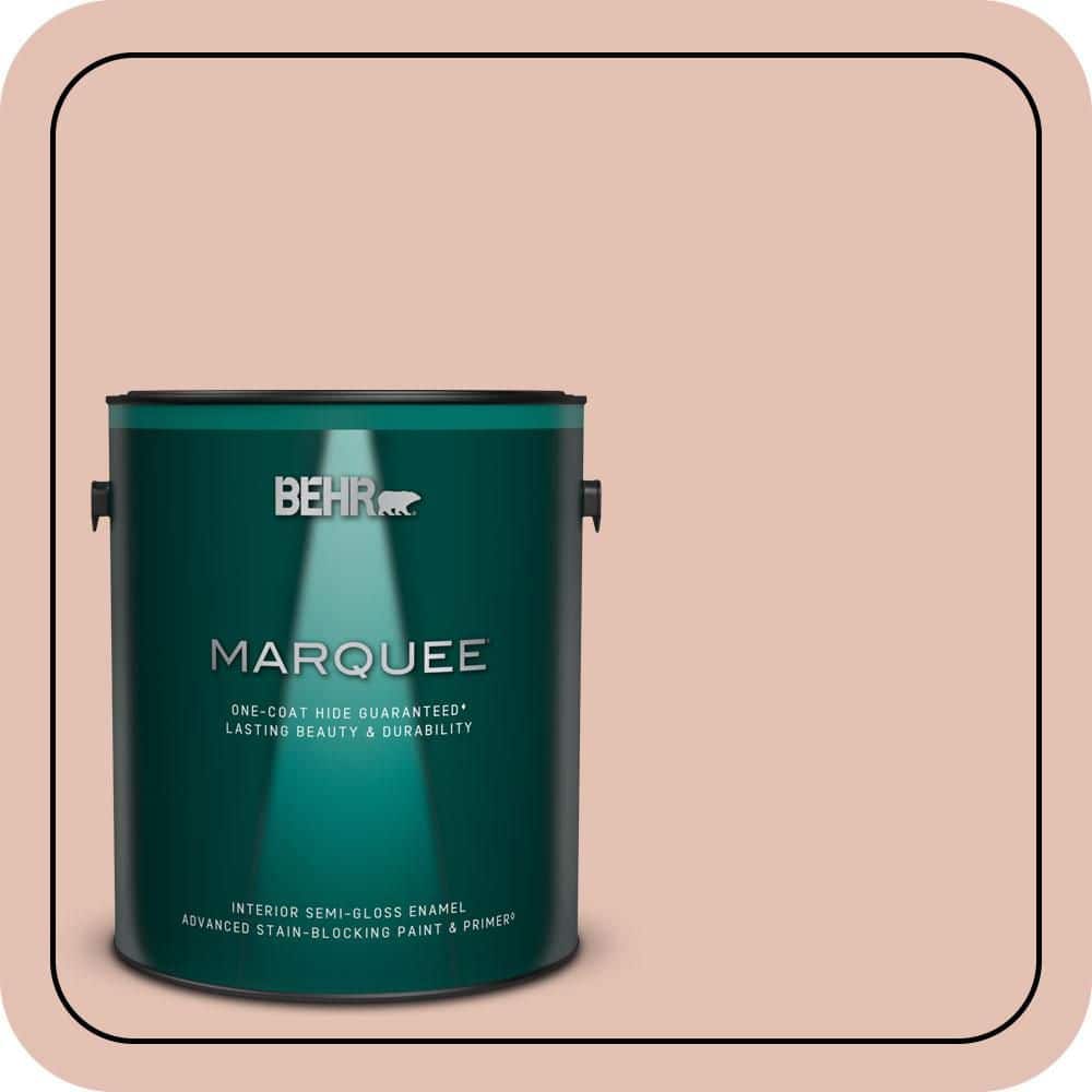 BEHR MARQUEE 1 gal. #S180-2 Sunwashed Brick Semi-Gloss Enamel Interior Paint & Primer