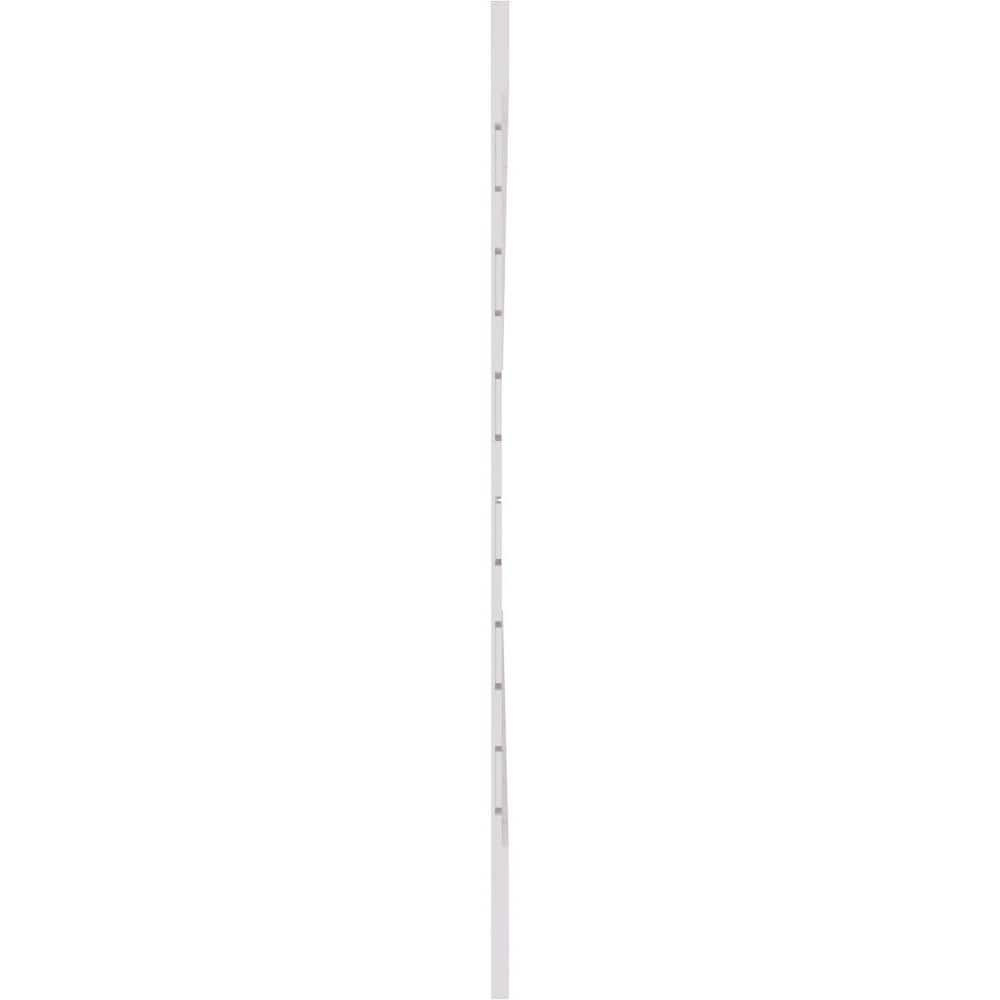 Ekena Millwork 36 in. H 94-1/2 in. W sq. Subway Brick PVC Wainscot Paneling Kit (3)