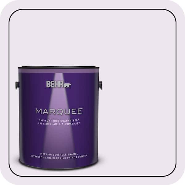 BEHR MARQUEE 1 gal. #M570-1 In the Spotlight Eggshell Enamel Interior Paint & Primer (2)