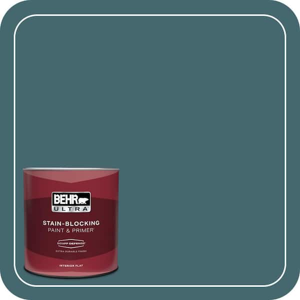 BEHR PREMIUM PLUS Home Decorators Collection #HDC-AC-05L Jade Flat Low Odor & Primer (4)