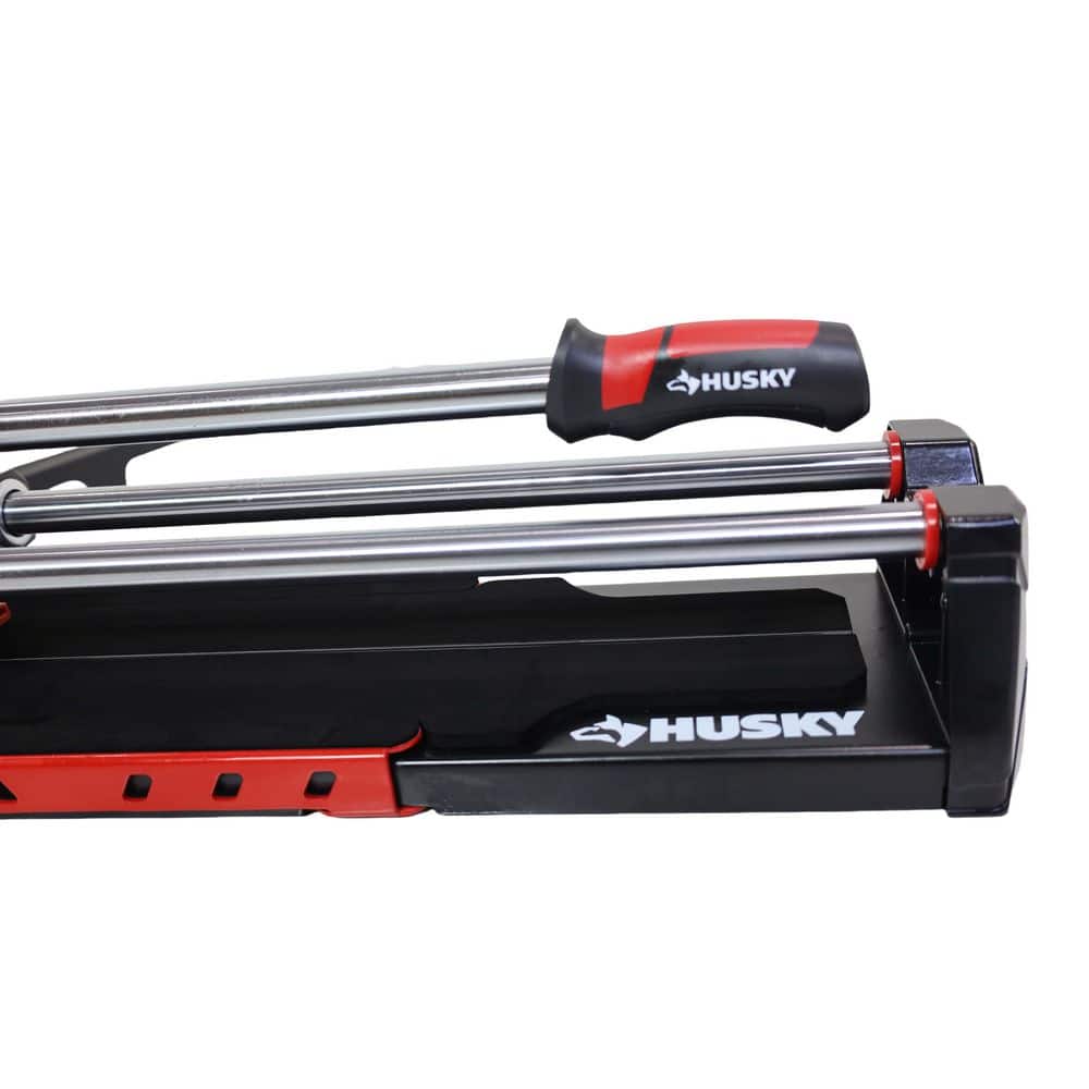 Husky 24 in. Tile Cutter with Tungsten Carbide Blade and Adjustable Gauge (4)
