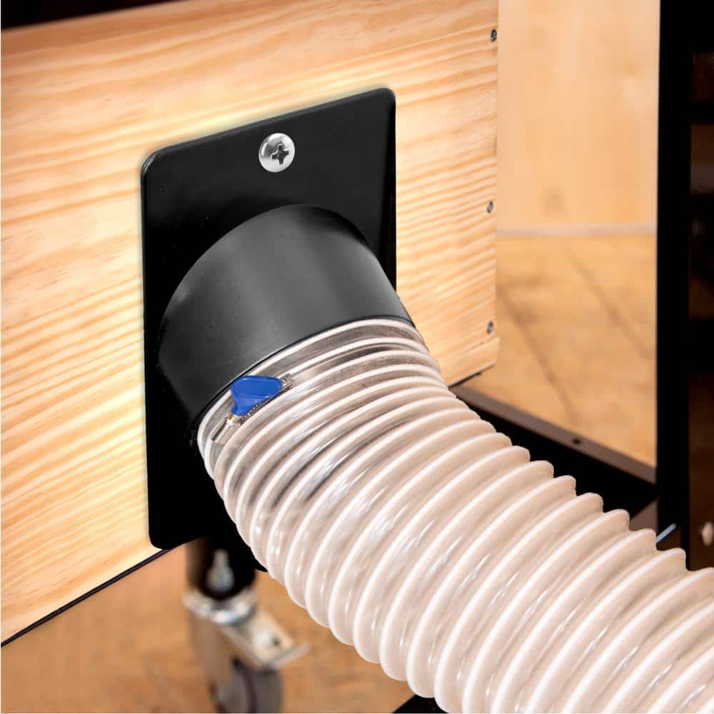 ‎POWERTEC 4 in. Angled Dust Port for Dust Collection Systems (2)