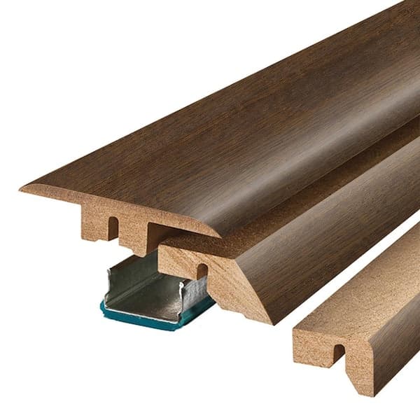 PERFORMANCE ACCESSORIES Java Scraped 0.75 in. T x 2.37 in. W x 78.7 in. L 4-in-1 Molding
