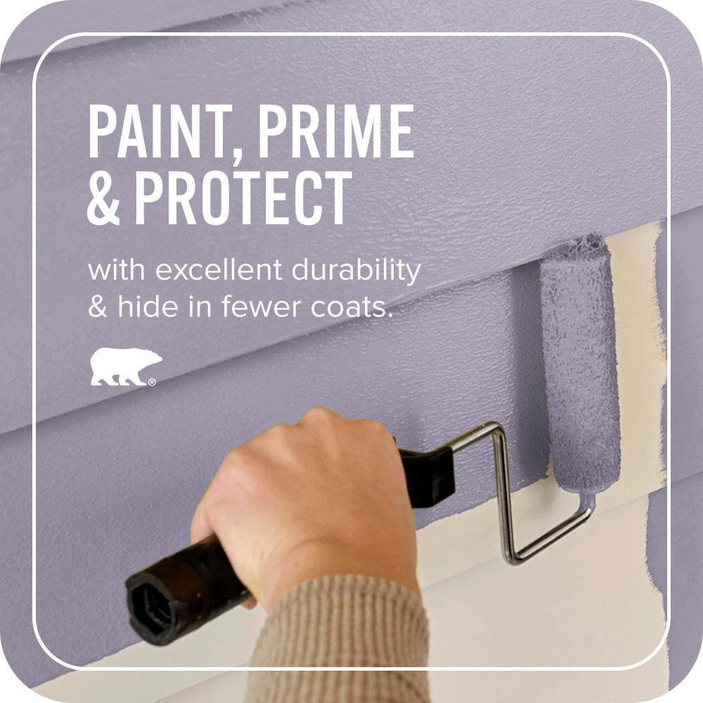 BEHR ULTRA 1 qt. #650F-4 Delectable Satin Enamel Exterior Paint & Primer (3)