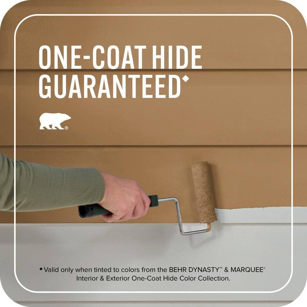 BEHR MARQUEE 1 gal. #S290-7 Wave of Grain Flat Exterior Paint & Primer (3)