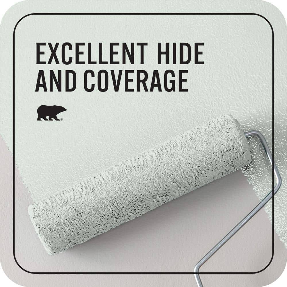 BEHR PREMIUM PLUS #PPL-56 Winter Veil Enamel & Primer Color Sample (4)