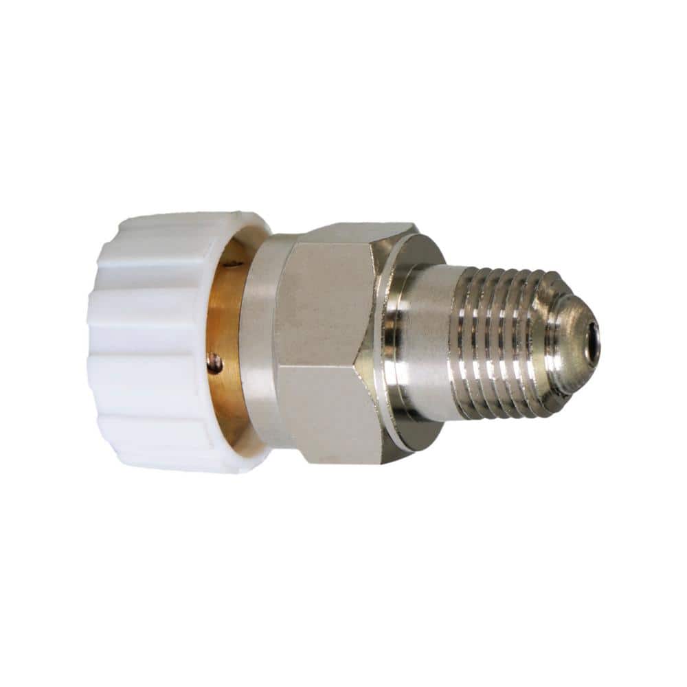 PLUMBFLEX 1/8 in. MIP Automatic Air Vent Valve with Plastic Knob Heat Regulator Valve in Chrome Plated Steel